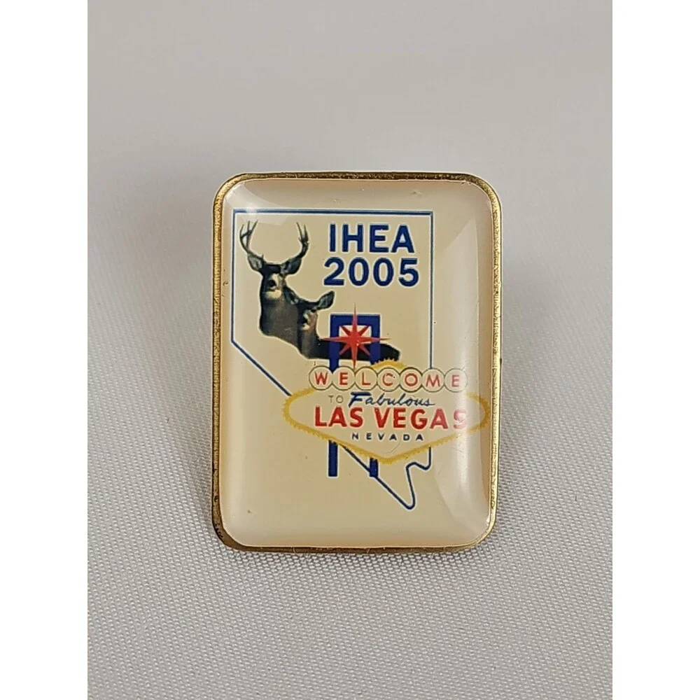 IHEA 2005 Las Vegas Nevada Hunter Education Mule Deer Lapel Pin